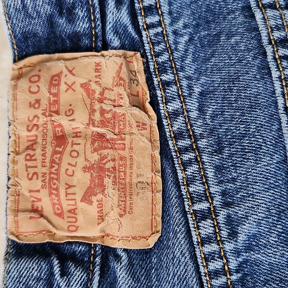 Vintage Levi's 501 Original Straight Fit Jeans - Picture 10 of 12